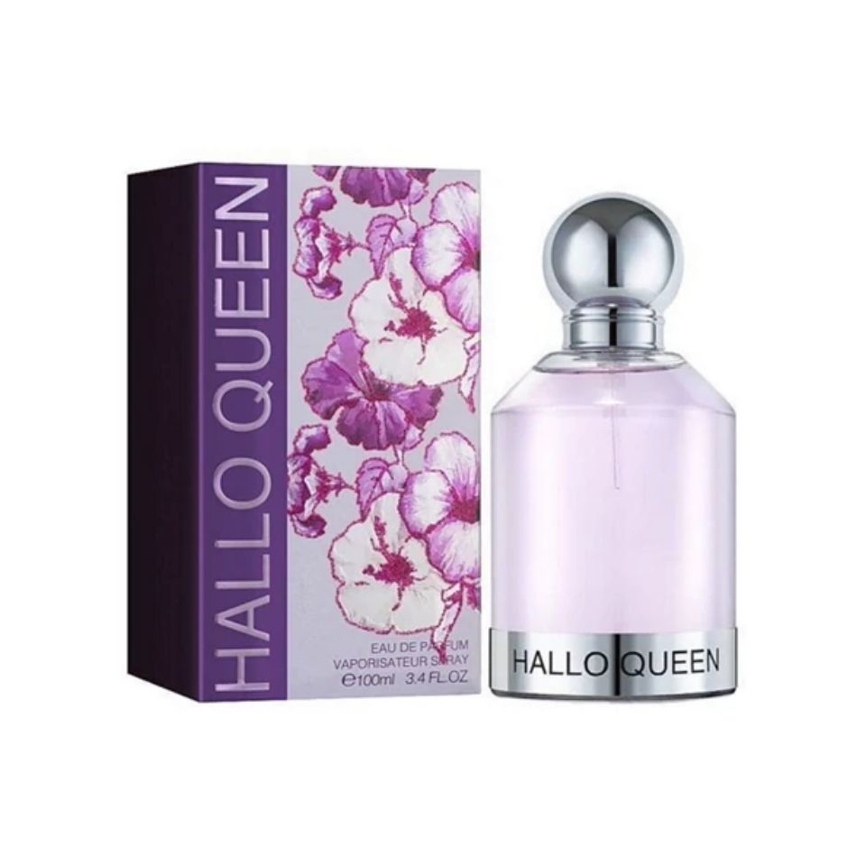 عطر ادکلن زنانه فراگرنس ورد مدل هالو کویین Hallo Queen مشابه عطر هاووین حجم ۱۰۰